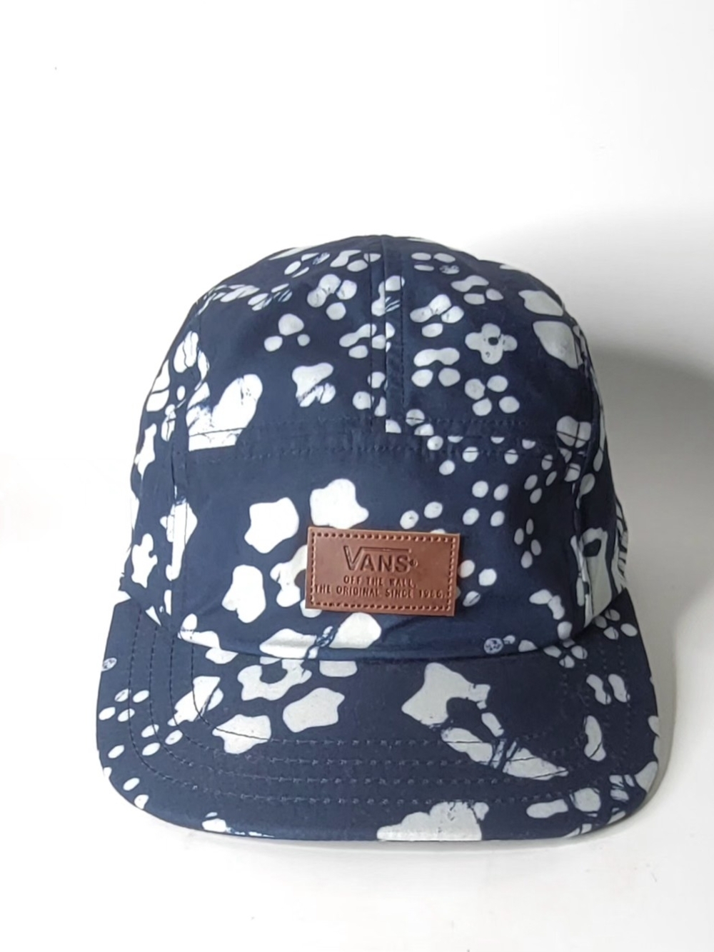 Vans Navy and White Splatter One Size